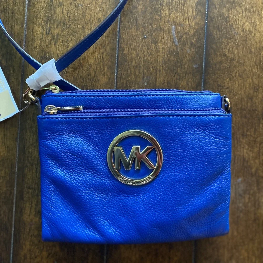 Michael Kors Royal Blue Crossbody Bag - Picture 11 of 11